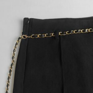 High Waist Cropped Pants