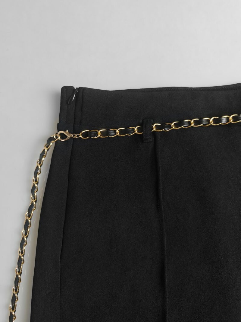 High Waist Cropped Pants