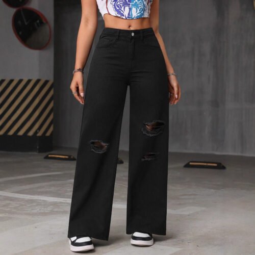 O1CN012IHo1g1hxbaAWpsZJ_2219869834344-0-cib.jpg Ripped Wide Leg Jeans