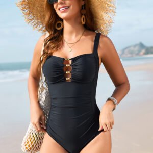Asymmetric Cutout Swimsuit