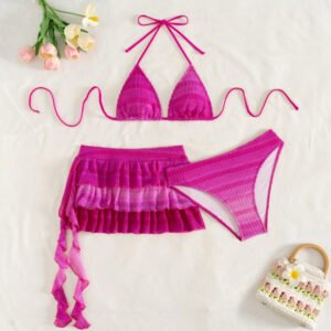 Halter Tie Bikini Set