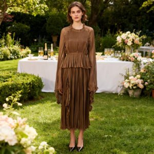 Ruffled Maxi Dress
