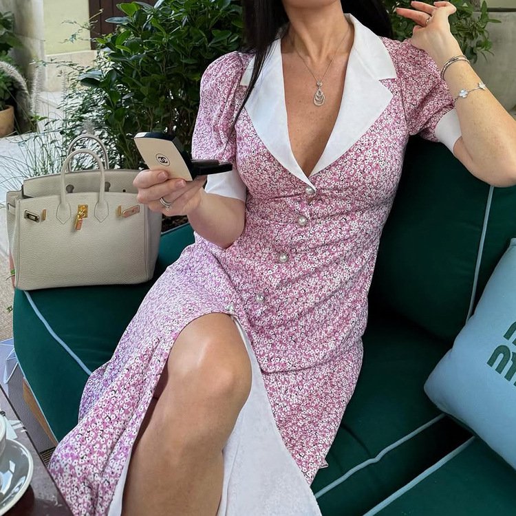 Floral Polo Maxi Dress