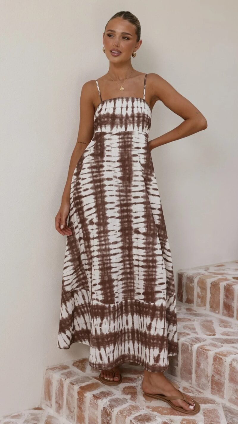 Smocked Cami Maxi Dress