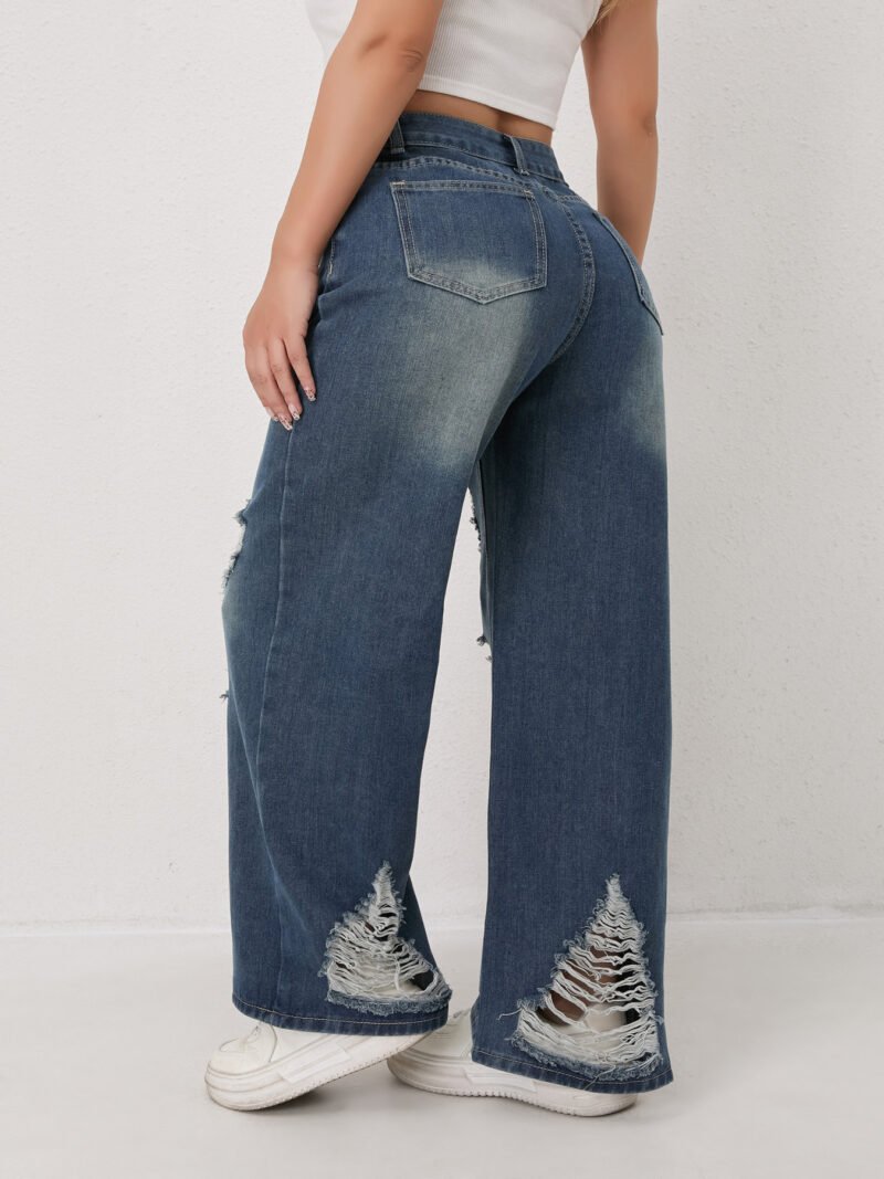 High Waist Wide Leg Jeans