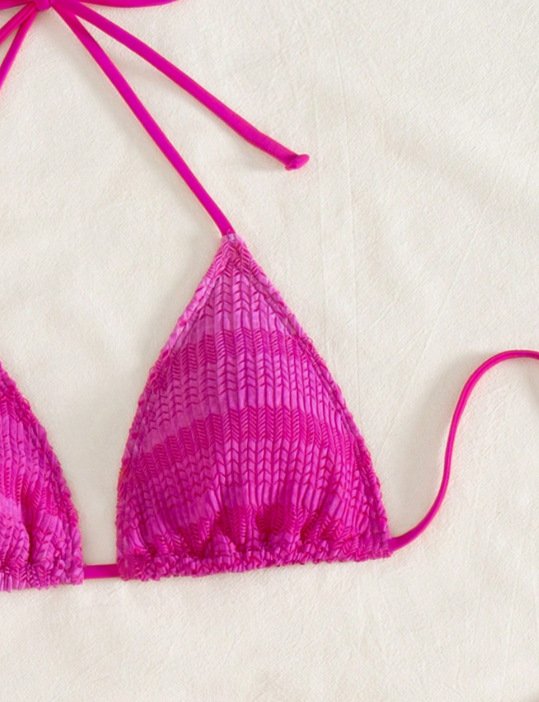 Halter Tie Bikini Set