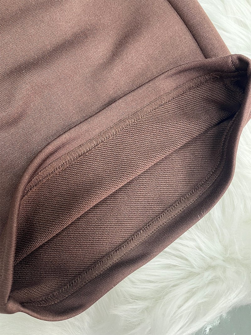 High Rise Straight Trousers