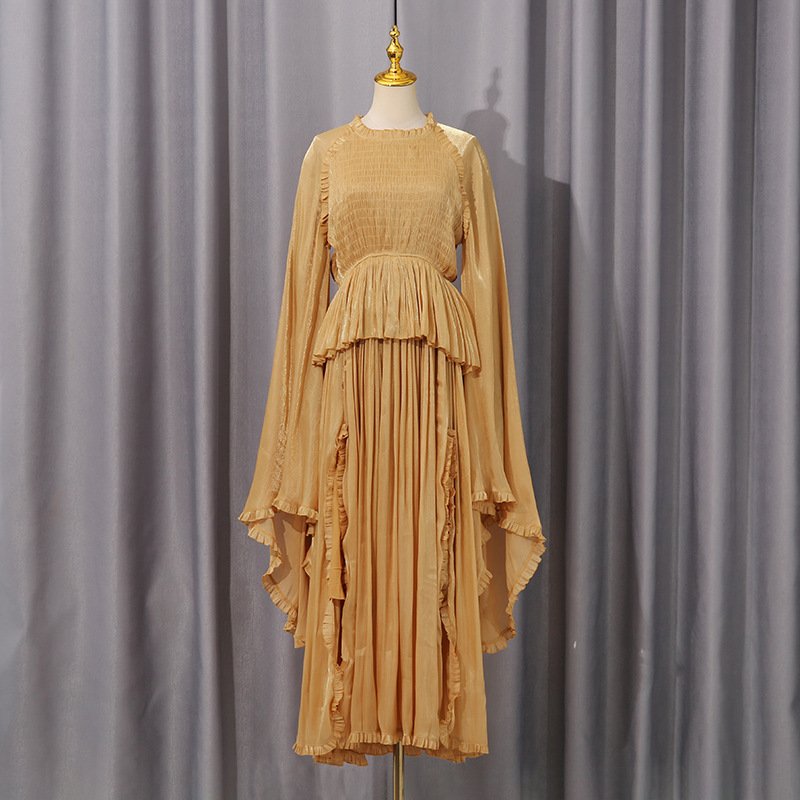 Ruffled Maxi Dress