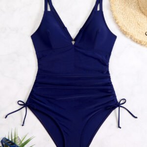 Ruched Cutout Swimsuit