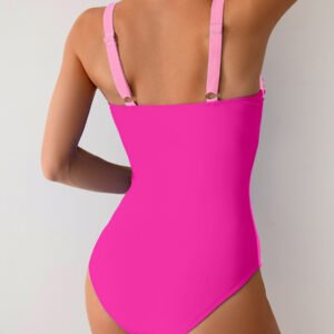 Ruched Sleeveless Bikini