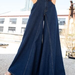 High Rise Wide Leg Jeans