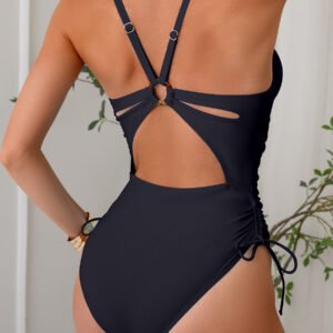 Ruched Cutout Swimsuit