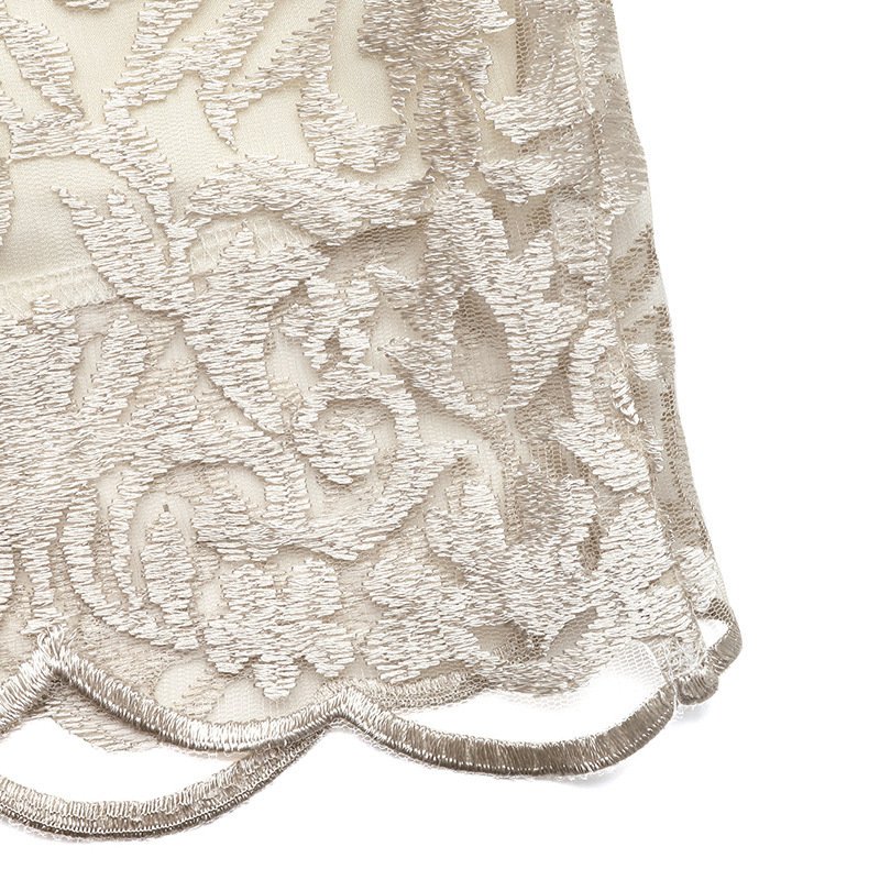 Lace Trim Wide Leg Shorts