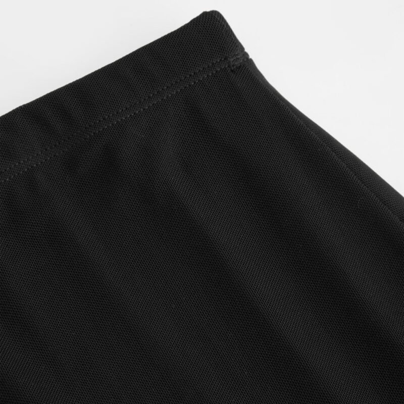 High Waist Mesh Pencil Skirt