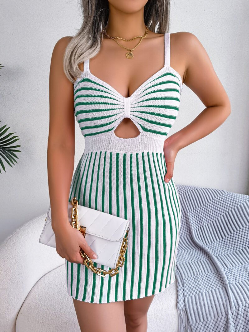 O1CN01Arg2me2MVZKVnHnBF_3421199833-0-cib.jpg Contrast Stripe Bodycon Dress
