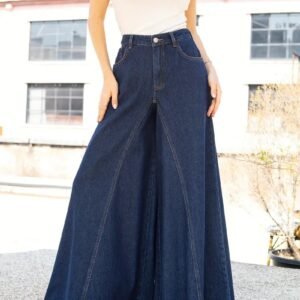 High Rise Wide Leg Jeans