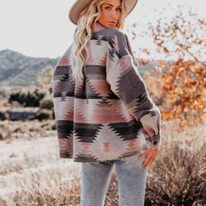 Aztec Print Jacket