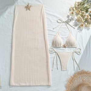 O1CN01Bscnew27Z2JtpwYFb_2212156567810-0-cib.jpg Halter Mesh Swim Skirt Set