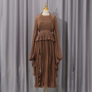 Ruffled Maxi Dress
