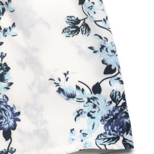 Floral High Waist Wide Leg Pants