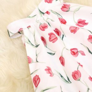 Halter Floral Maxi Dress