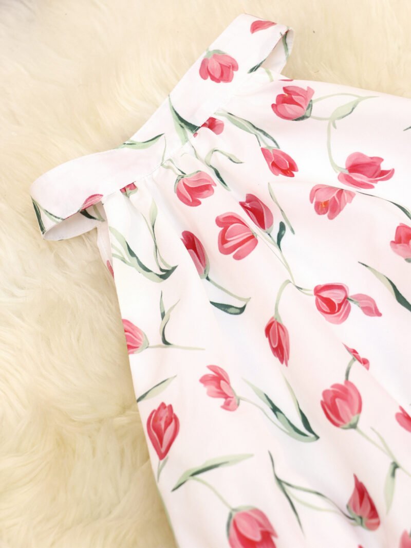 Halter Floral Maxi Dress