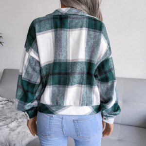 Plaid Wool Jacket