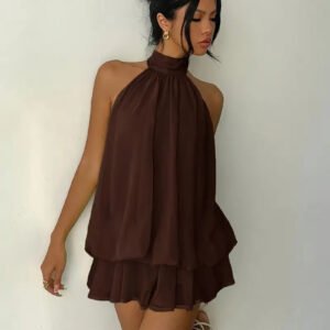 O1CN01E4rIae1DBZcN0U9NX_3693770178-0-cib.jpg Backless Halter A-Line Dress