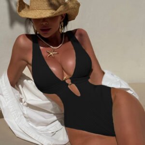 Cutout Ring Swimsuit