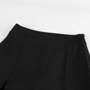 Sheer Mesh Wide Leg Pants