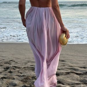 O1CN01FdYYOl1xs8kBqQ4Sz_2211473066498-0-cib.jpg Ruched Split Midi Skirt