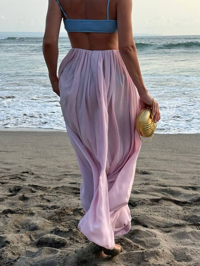 O1CN01FdYYOl1xs8kBqQ4Sz_2211473066498-0-cib.jpg Ruched Split Midi Skirt