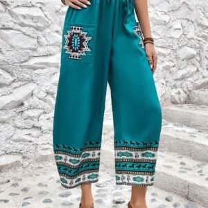 High Rise Wide Leg Trousers