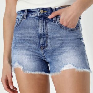 High Waist Denim Shorts