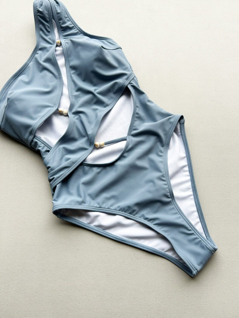 Asymmetric Cutout Swimsuit