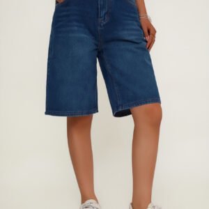 O1CN01HIs16T1hxbdTSLnn4_2219869834344-0-cib.jpg High Waist Denim Shorts