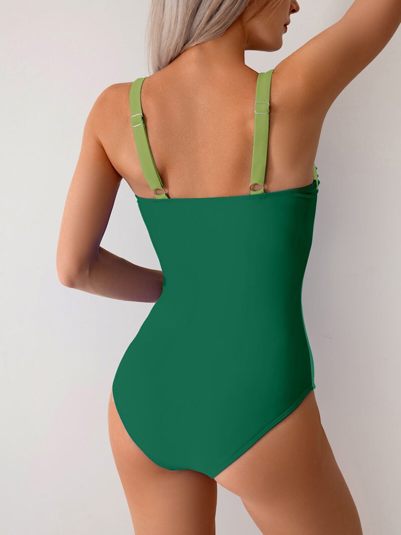 Ruched Sleeveless Bikini