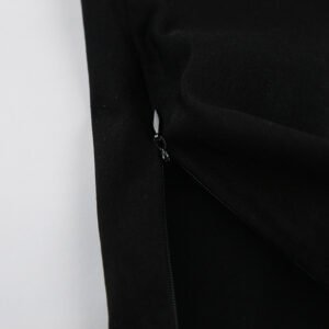 Lace Trim Flared Pants