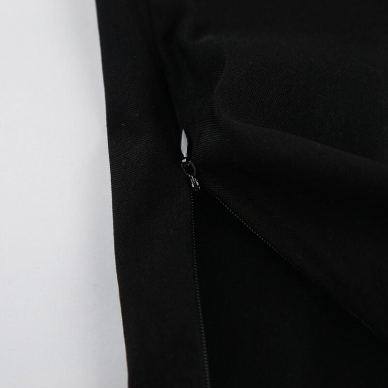 Lace Trim Flared Pants