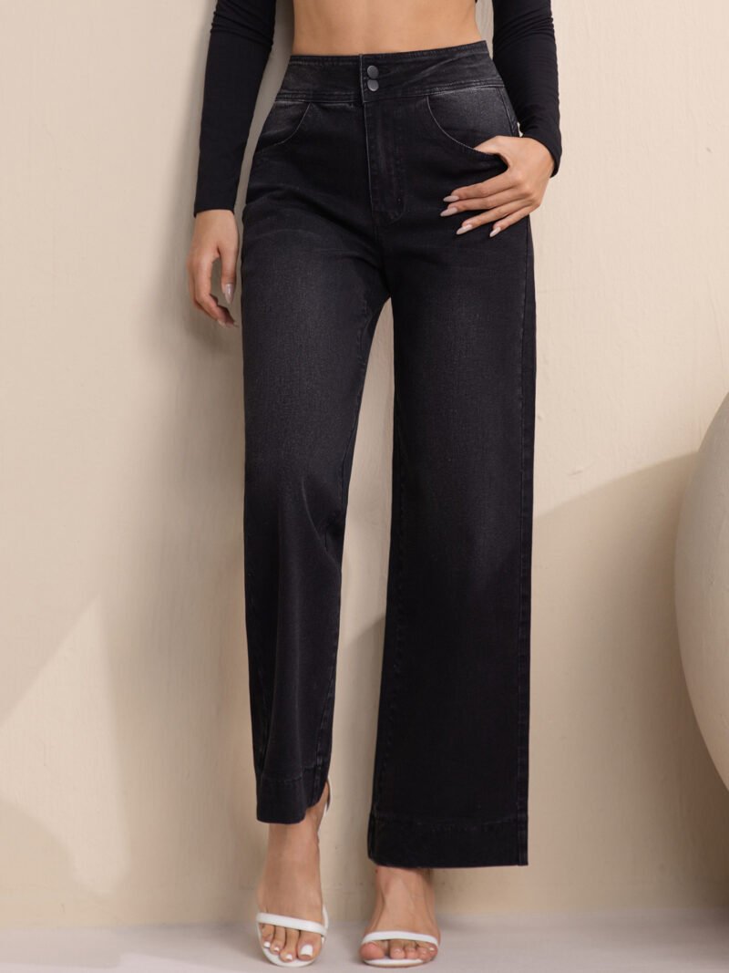 O1CN01JLgJt31hxbcpItYmr_2219869834344-0-cib.jpg High Waist Straight Leg Jeans