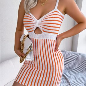 O1CN01JoLESV2MVZKaa2nQR_3421199833-0-cib.jpg Contrast Stripe Bodycon Dress