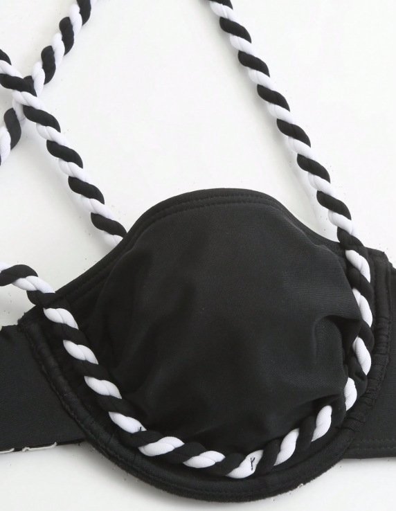Lace Up Bikini Set
