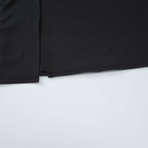 Asymmetric Ruffle Maxi Dress