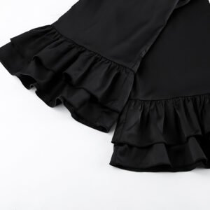 Ruched Straight Trousers