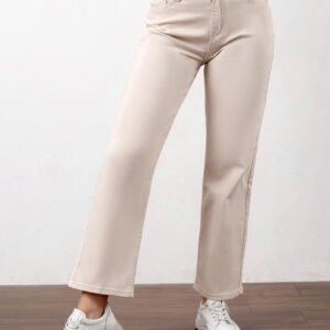 High Rise Straight Jeans