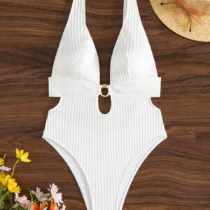 Cutout Ring Swimsuit