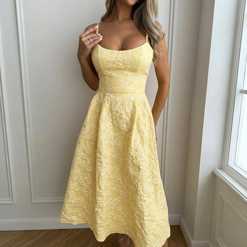 Jacquard Midi Dress