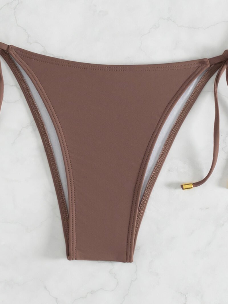 Halter Ruched Swimsuit
