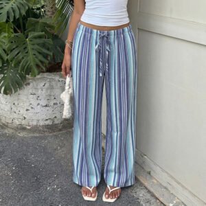 O1CN01NJ70DJ2FsHyfYzigk_2502018935-0-cib.jpg Striped Wide Leg Pants