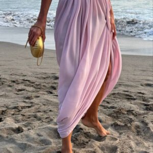 O1CN01NNp9JI1xs8kCg4mYT_2211473066498-0-cib.jpg Ruched Split Midi Skirt